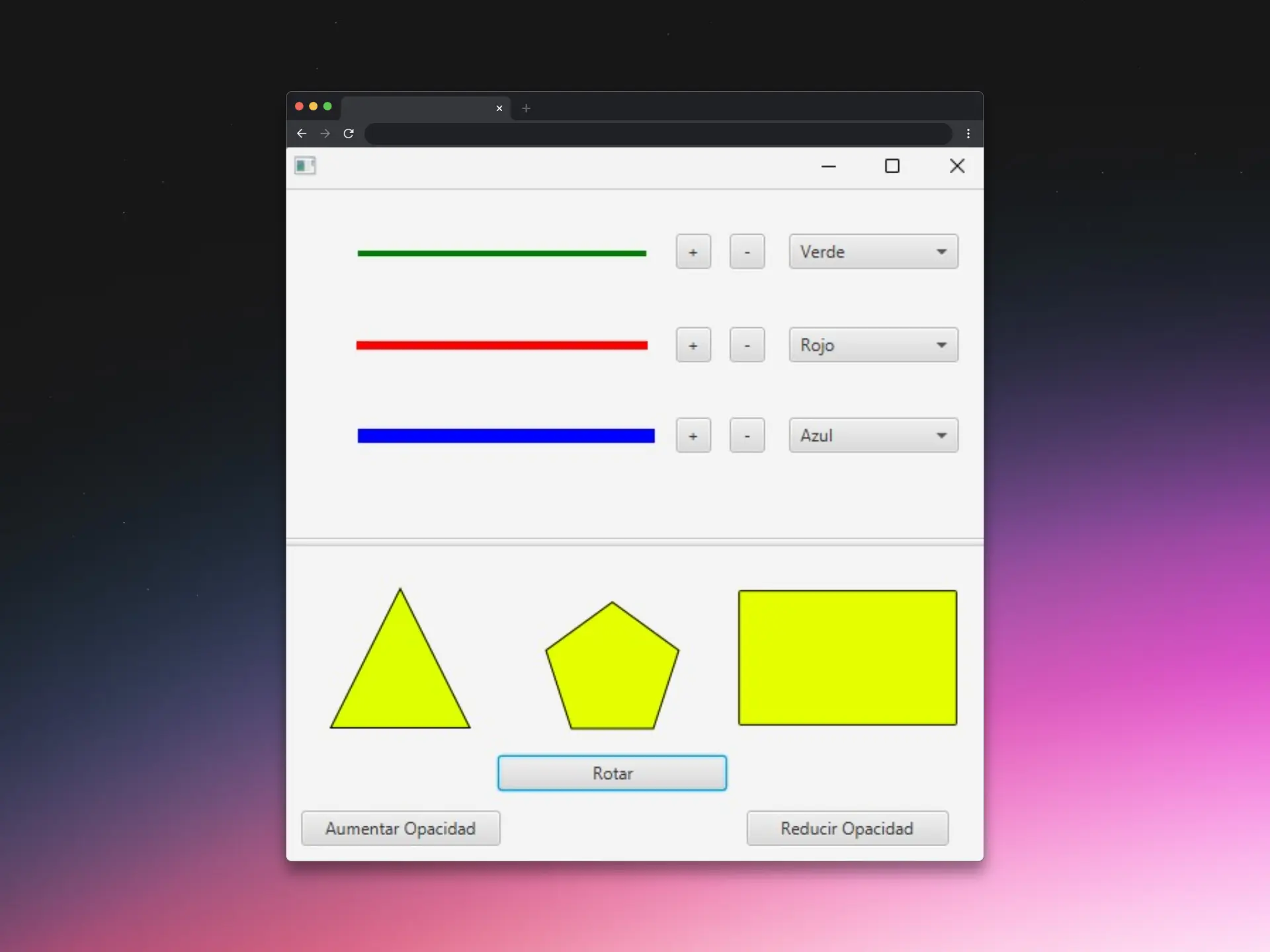 Captura de pantalla del proyecto /Projects/imgShapes.webp